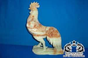 Patung Ayam Jago Onyx