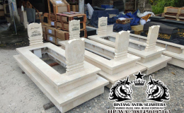 Jual Kuburan Islam Sederhana Model Trap 2 dengan Nisan Patok