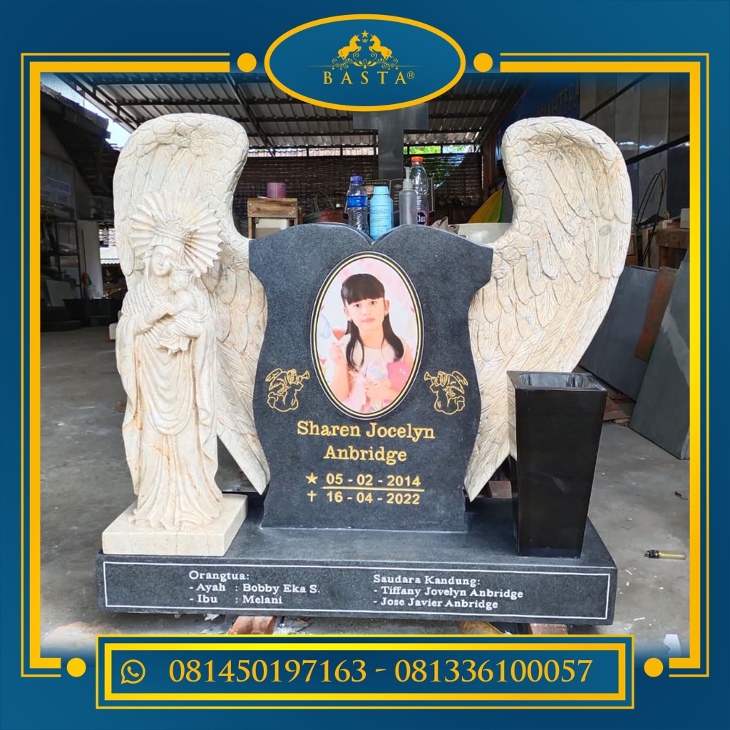 Desain Batu Nisan Kristen Model Terbaru Mewah dan Berkelas » Marmer