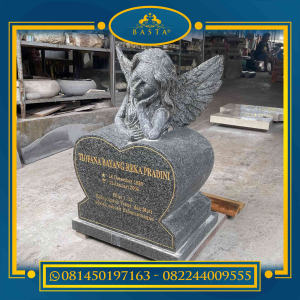 Nisan Kristen Patung Baby Angel Granit Nisan Kristen Patung Baby Angel Granit