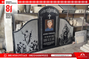 Gambar Nisan Granit Makam Modern