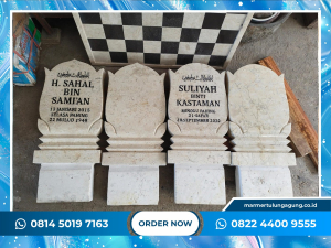 Batu Nisan Marmer Tancap Modern