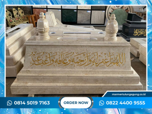Makam marmer ukir kaligrafi islami Makam marmer ukir kaligrafi islami